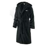 NIKE BADEMANTEL LANG BAUMWOLLE KAPUZE POOL ROBE 366540-010