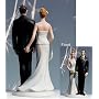 Funny Wedding Cake Toppers Bride PINCH Groom BUTT Sexy