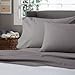 Amazon Brand – Pinzon 300-Thread-Count Percale Sheet Set - Twin, Platinum