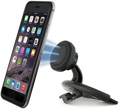 Car Mount, Ajtech Cd Slot Magnetic Universal Car Mount Holder for the Samsung Galaxy S6/s6 Edge/s5, Lg G4, Apple Iphone 6/5s/5c/5/4s/4, HTC One M7/m8/m9, Nokia Lumia 920
