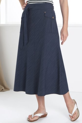 Classic Collection Pocket Textured Skirt