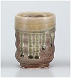 オリベ流しけずり湯呑　【長湯呑】 〔キャッシュバックキャンペーン対象商品〕