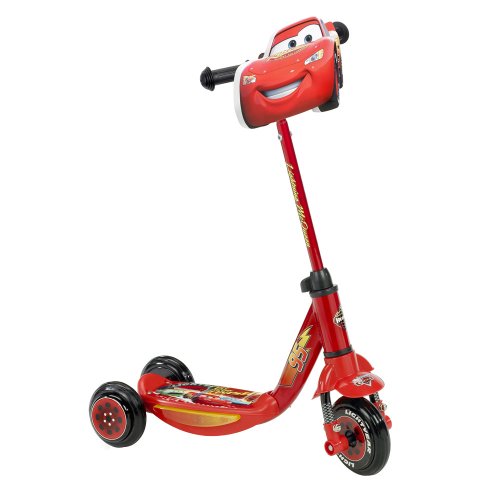 Childrens Toyshop  Toys : Disney Cars' Lighting McQueen Light Up Juvenile 3-Wheel Scooter