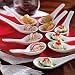 Porcelain Appetizer Spoons (Set of 6