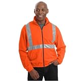 CornerStone Value Fleece Full-Zip Jacket with Reflective Taping