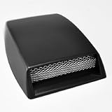 Black Vent Air Flow Intake Mesh Hood Grille Automotive Replace Bonnet Trimming Kit... by Astra Security