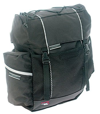 Buy Axiom Cartier Rear Panniers 1220 Cubic Inches Black Silver by Axiom