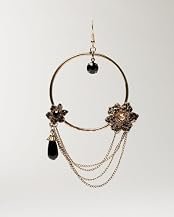 Rose Bloom Hoops