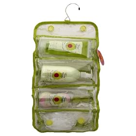 Fruit Frappe Key Lime Passion Fruit Fruit Roll Up Gift Set, 13.5 fl oz. Body Smoothie, 8 fl oz Freshly Squeezed Shower Gel, and 2 - 100g Two Tone Bath