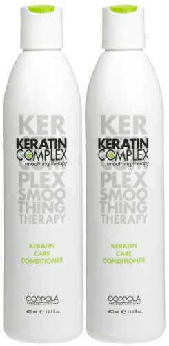 Coppola Designer Hair Care Keratin Complex Keratin Complex Keratin Care Conditioner, 13.5 oz, 2 pk