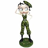 Betty Boop Soldier Army FigurineIMAGE