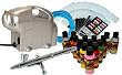 Airbrush Depot Nail-D16 Basic Airbrush Nail Painting Kit with Air Compressor