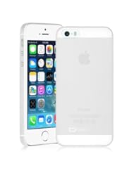 CaseCrown MN Transparent Snap On Case (White) for Apple iPhone 5 \ 5s