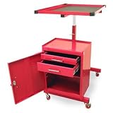 Excel Adjustable Deck-Locking Tool Cart - TC304C-AandB