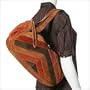 Lucky Brand Chevron Patchwork Satchel Purse