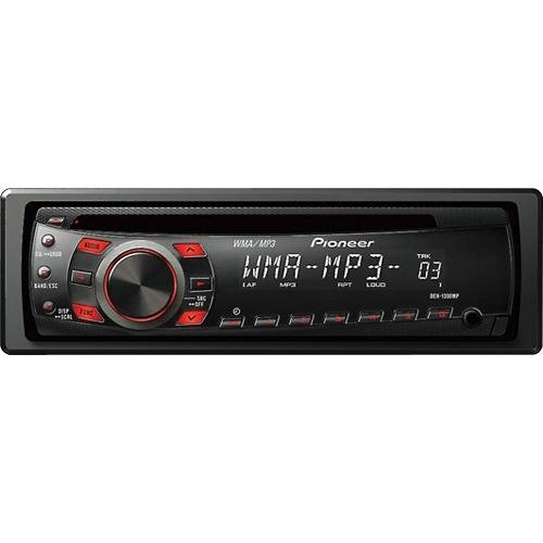 Pioneer DEH-1300MP CD Receiver with MP3/WMA Playback and Remote Control