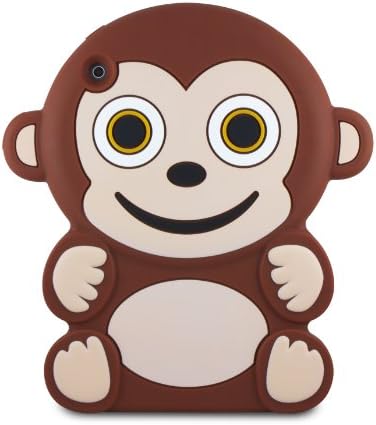 iConnect Kid Covers: Silicone Animal Case for iPad - Monkey
