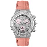 WoMens TechnoDiamond Chronograph Pink Alligator by TechnoMarine