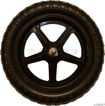 Strider ST-3 Replacement Wheel: EVA Polymer; Sold as Each; Black