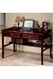 Oxford Standard Writing Desk Two-drawer Merlot