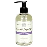Beautiful Soap & Co. Liquid Soap, Lavender Garden, 8 oz (237 ml) (Pack of 3)