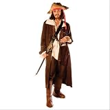 Captain Jack Pirate Adult Costume