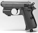 Walther PPK/S with laser air pistol