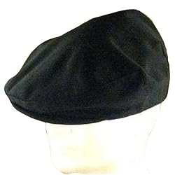 New Viscose Ivy Satin Lining Driving Golf Cap Hat * Black * Medium / Large