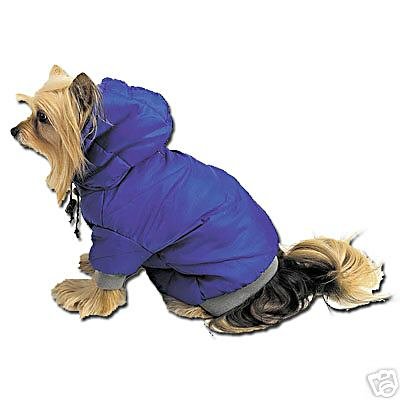Blue Extra Large Dog Eskimo Winter Warm Jacket
