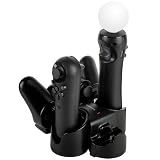 Zoom Produkt-Bild: PlayStation 3 - Quaddock All-In-1 Charging System für Move, schwarz