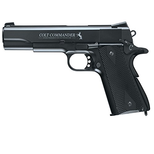 Umarex Colt Commander .177 BB Steel Air Gun, Black