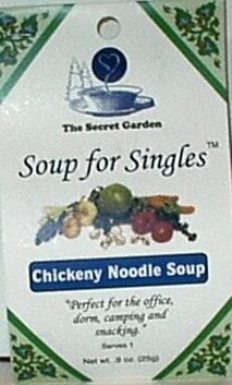 Chickeny Noodle Soup Mix, 0.9 oz. by Secret Gardens