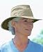 Tilley Endurables LTM6C Airflo Hat With Neck Protector (7 1/8, Khaki)