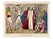 Judas Identifies Jesus to the Soldiers by Kissing Him Whereupon They Arrest Him Art Giclee Poster Print, 24x18