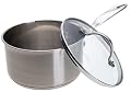 Calphalon Simply Calphalon Stainless-Steel 2-Quart Saucepan with Cover