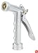 Gilmour Full Size Zinc Pistol Grip Nozzle with Threaded Front 573TF