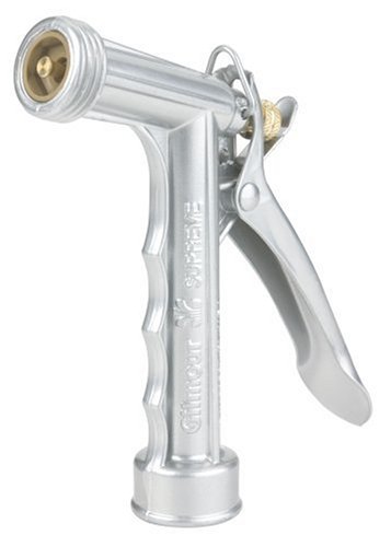 Gilmour Full Size Zinc Pistol Grip Nozzle with Threaded Front, #573TF