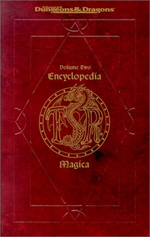 encyclopedia magica advanced dungeons and dragons vol 2 d p