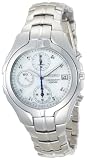 Seiko Women's SNDZ25 Excelsior Chronograph Silver-Tone Watch