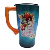 Mermaid - Live Life Your Own Way Ceramic Travel Mug