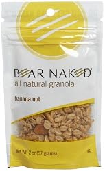 Bear Naked All-Natural Granola Snack Pack, Banana Nut, 2-Ounce Pouches (Pack of 12)