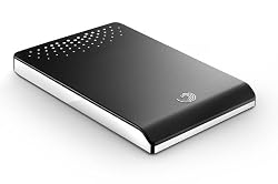 Seagate FreeAgent Go Special Edition 500 GB USB 2.0 Portable External Hard Drive and Docking Station ST905003FNA2E1-RK (Black with Chrome Trim)