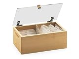 Clear Solutions Large Maple Recipe Box.