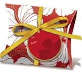 Hawaiian Christmas Gift Card Holder Hibiscus Chic White