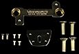 Vibramate V7-LP Les Paul Adaptor Mounting Kit, For Bigsby B7, Gold