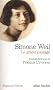Simone Weil : Le grand passage