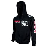 Bad Boy MMA Stamp Walk Out Full Zip Hoodie (Black)