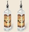 Artworks olive oil bottle ~ Bon Appetit Rooster ~ set of 2 bottles code 449
