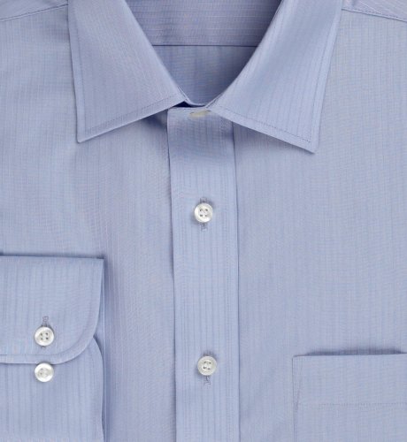 Easycare Long Sleeve Satin Stripe Shirt