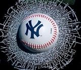 Shatter Sports Window Cling New York Yankees